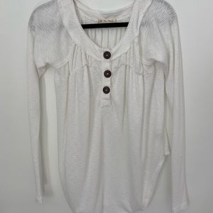 Free People Long Sleeve Button Shirt